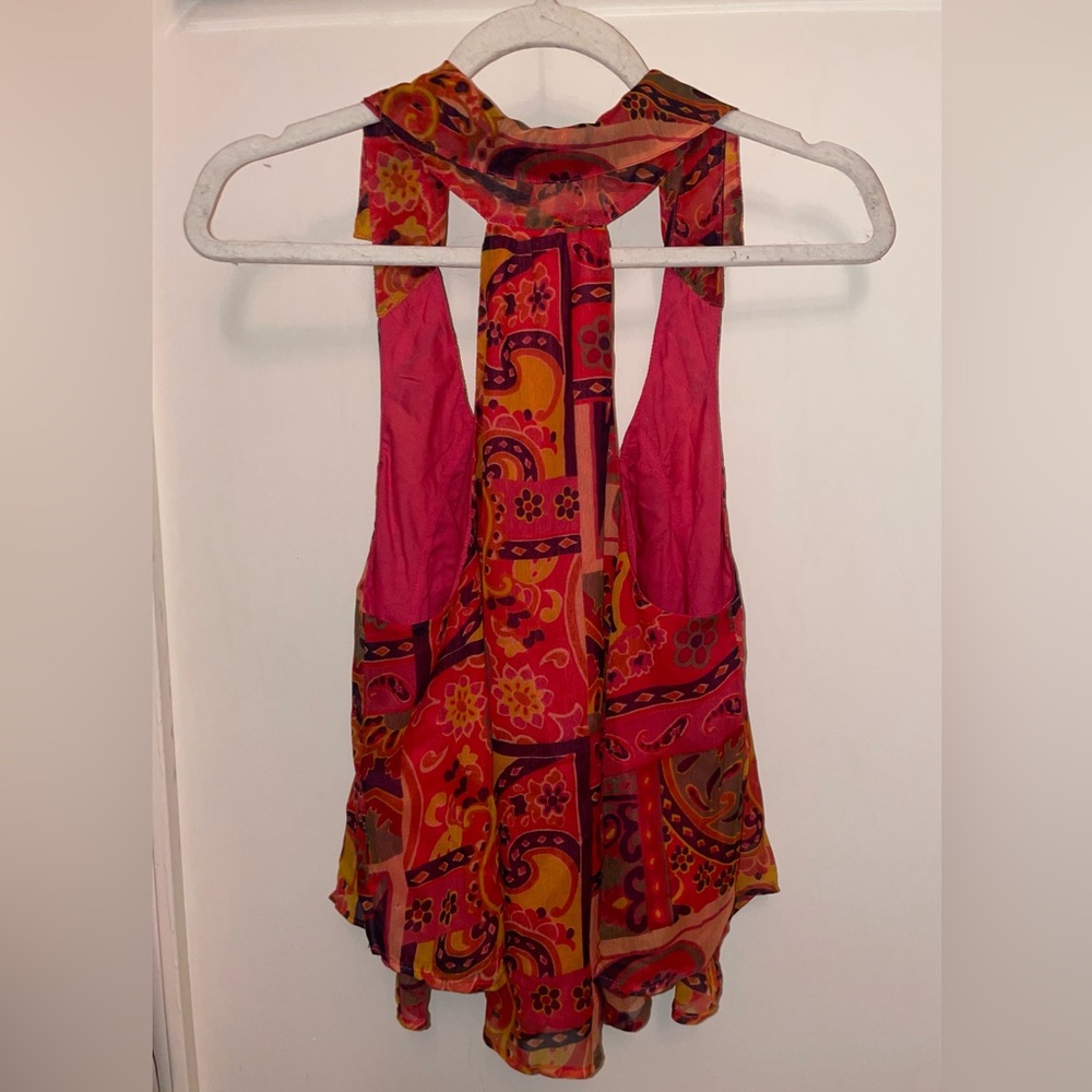 NWT Free People Strawberry Tank - Meadow Combo - Picture 3 of 3